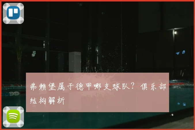 弗赖堡属于德甲哪支球队?俱乐部结构解析