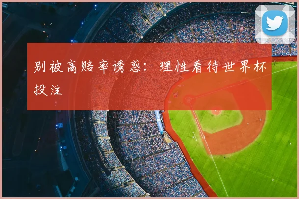别被高赔率诱惑:理性看待世界杯投注