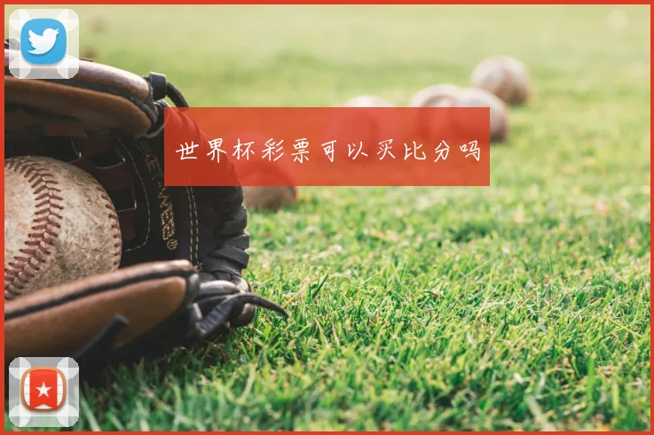 世界杯彩票可以买比分吗